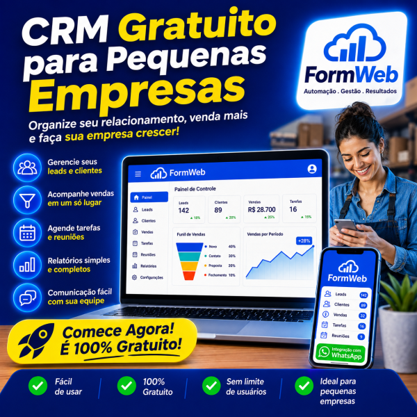 CRM Gratuito para Pequenas Empresas: Guia Essencial para o Sucesso