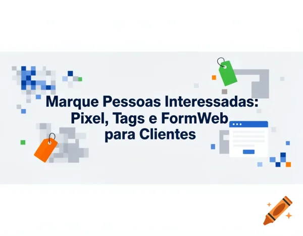 Marque Pessoas Interessadas: Pixel, Tags e FormWeb para Clientes