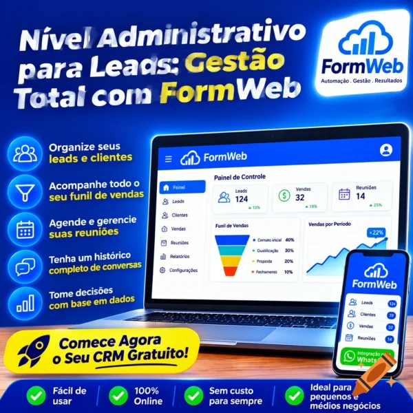 Nível Administrativo para Leads: Gestão Total com FormWeb